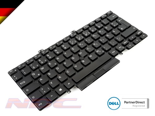 Dell Latitude 5400/5401/5410 /5411 Dual Point GERMAN Backlit Keyboard - 07XH1W - 第 1/3 張圖片