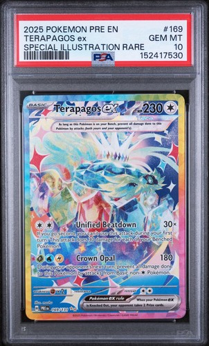 Terapagos ex graded PSA 10 for sale on eBay