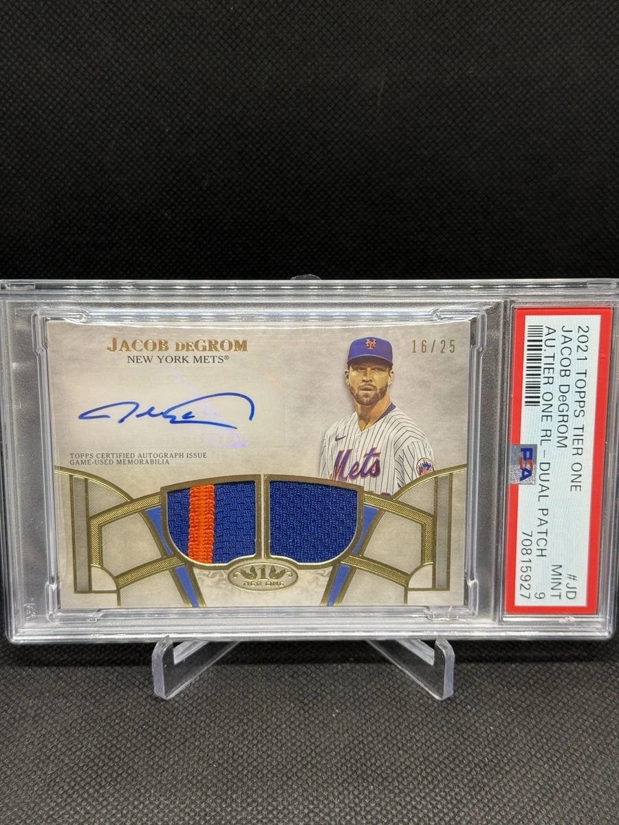 Jacob deGrom Professional Sports Authenticator (PSA) Baseball