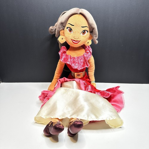 Disney Store Princess Elena of Avalor Plush Doll Stuffed Toy Red Dress 20" - Picture 2 of 12