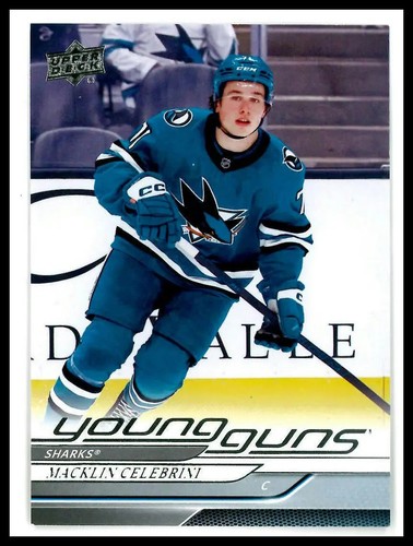 2024-25 Upper Deck Series 2 Young Guns Rookie Macklin Celebrini RC