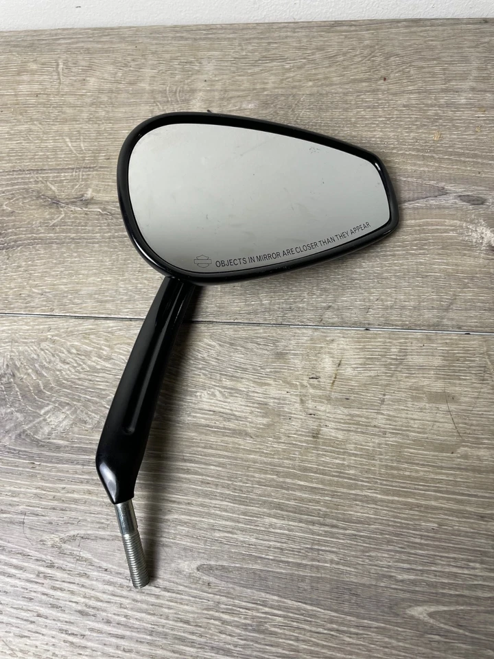 2018 Harley Davidson Custom Limited CVO Right Side Mirror Gloss Black OEM - Image 2 of 3