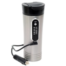 Roadpro RP0719 12-volt 15oz. Premium Heated Travel Mug