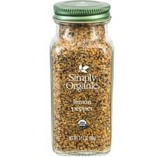 Simply Organic Lemon Pepper Seasoning 3.17 Oz Certified Organic