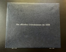 Sammlung DDR 5 Mark Münzen +Box, sehr guter Zustand