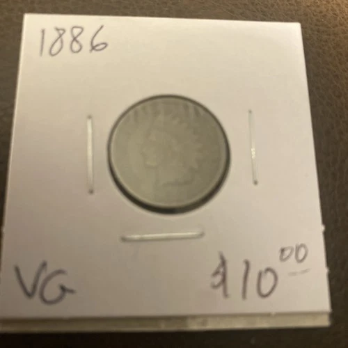 1886 Indian Cent. VG
