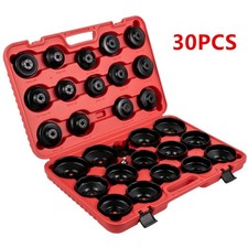 Oil Filter Socket Set 30PCS Oil Filter Wrench Set Sturdy Steel Oil Filter Socket