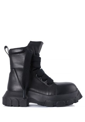 Rick Owens BOZO TRACTOR Gummistiefel Schwarz RU01D3887 LCOW2 999 77455739