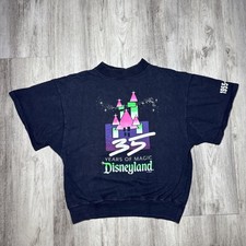 Vtg 1990 Disney Character Fashions Disneyland 35 Years Of Magic T Shirt szS USA