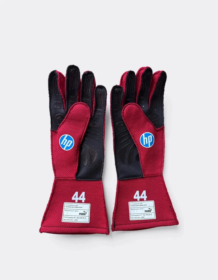 Lewis Hamilton Scuderia Ferrari HP Las Vegas 2025 racing gloves Replica - Image 2 of 3