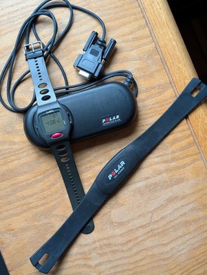 RARE Polar Accurex Plus Heart Rate Monitor w Computer Interface Graph your data!