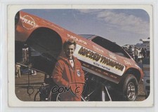 1973 Fleer RaceUSA AHRA Dale Pulde Henry Harrison Mickey Thompson's Fords f6p