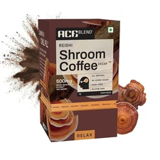 Ace Blend Reishi SHROOM COFFEE 15 serves, Free Shipping World Wide