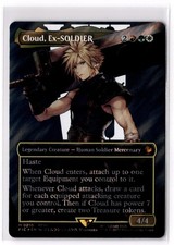 Cloud, Ex-SOLDIER [Borderless Surge Foil] #210 Prices | Magic