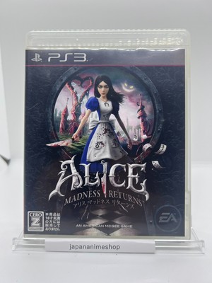Alice: Madness Returns PS3 Playstation 3JAPAN GEBRAUCHT ''sehr gut'' IMPORT