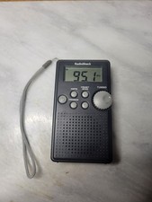 Radio Shack Digital Pocket Radio Portable AM/FM 12-587