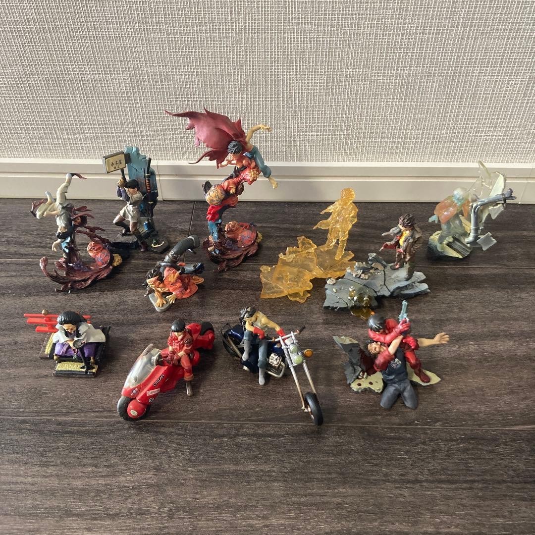 Juego de figuras Kaiyodo K M Akira mezcla sin abrir x2 edición limitada coleccionable