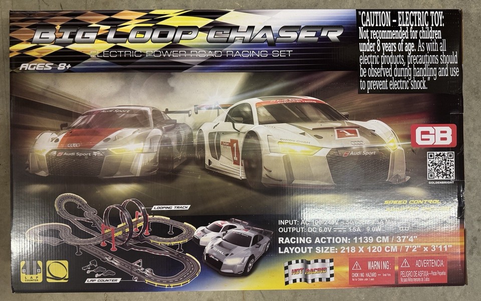 Circuit voiture électrique Big loop chaser - Jeux & Jouets