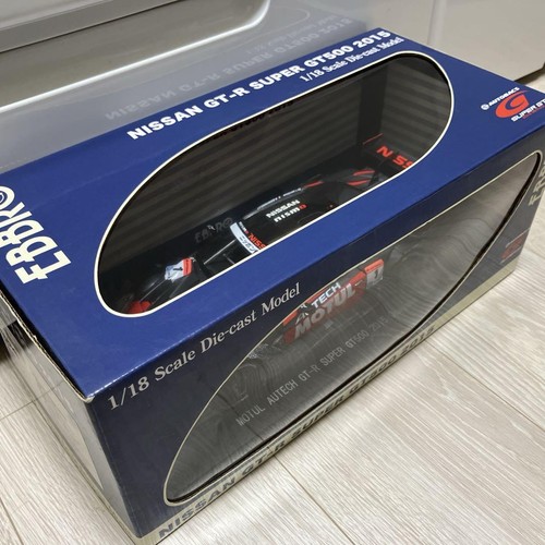 Rare Nissan GT-R SUPER GT500 2015 EBBRO 1/18 with box F/S - Picture 5 of 9