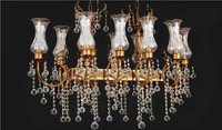 Kronleuchter Deckenleuchter Luxus Deckenlampe LüSter Gold Kristall Leuchte