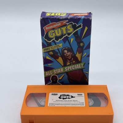 Nickelodeon Guts All Star Special VHS Movie 1994 Lawrence Taylor Sony Wonder 