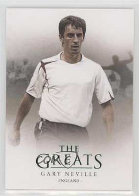2021-22 Futera Unique World Football Greats Emerald 38/50 Gary Neville #111 1d59