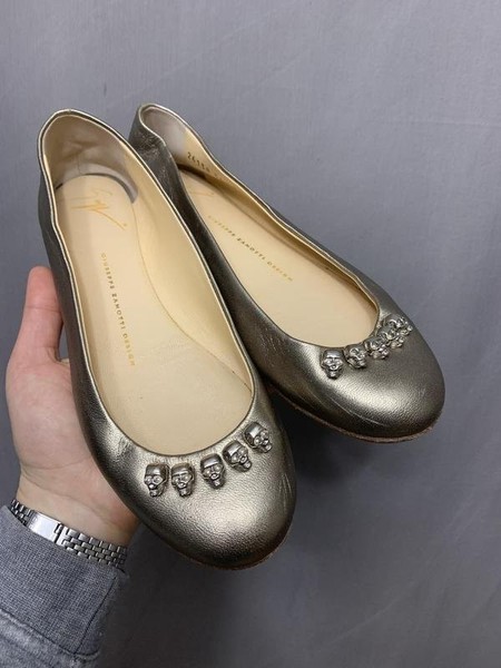 Women Giuseppe Zanotti Heels Grey 36.5