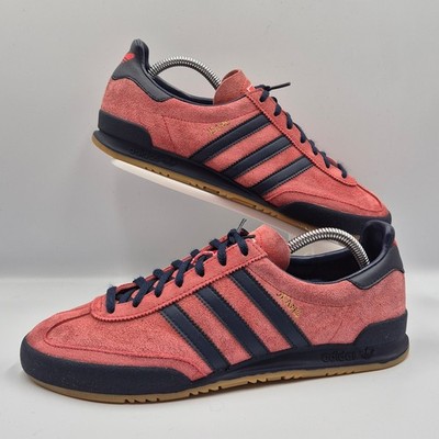 Adidas Jeans MKII rot/blau/gummi Herren Sportschuhe Größe 8,5 UK