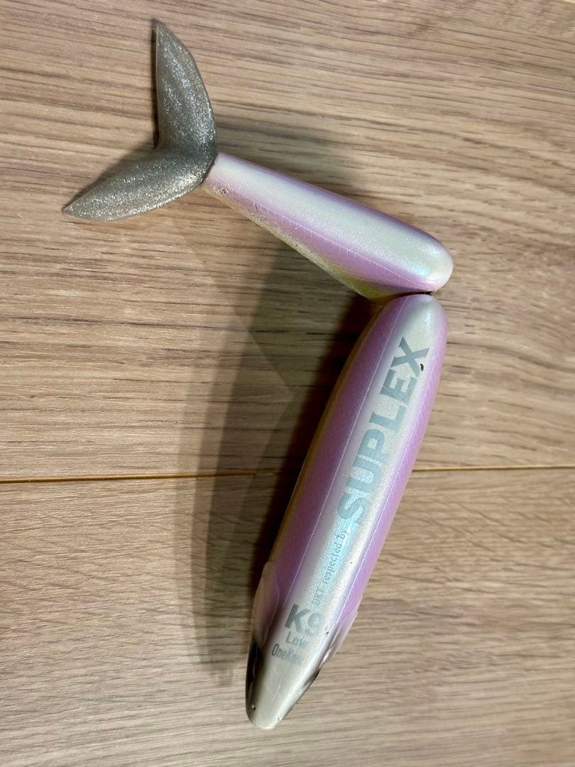 DRT KLASH9 OneKnocker Swimbait Used for Sea Bass, Pearl Color - Image 3