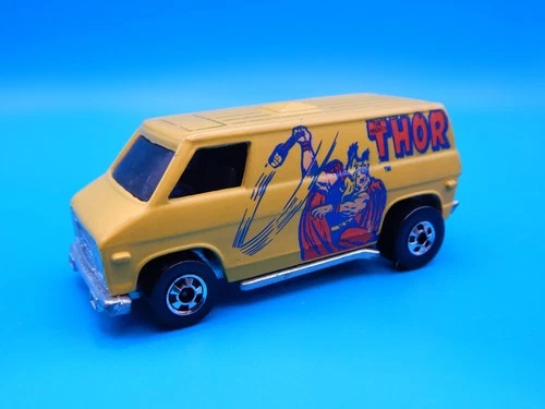 HOT WHEELS RED LINE BLACKWALL 1970s THOR SUPER VAN MINT CONDITION