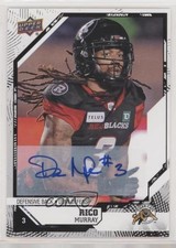 2019 Upper Deck CFL Auto Rico Murray #123 Auto l4n
