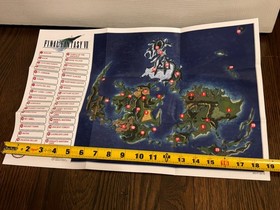 Final Fantasy IV (7) for Nintendo (NES) Overworld Map & More