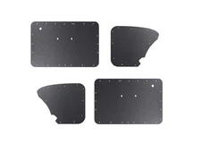 1965-1977 VW Beetle Set of 4 Door Panel and Rear Side Cards ABS - Free Shipping