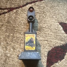 Louis Marx  Co. Automatic Signal Model Railroad Signal, Metal, Black/Red