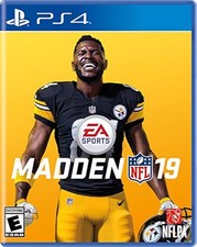 Madden NFL 19 For PlayStation 4 PS4 Football PS5 Very Good 7E