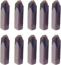 Utoolmart 10 Pcs Phillips Screwdriver Bits, Head 10pcs 