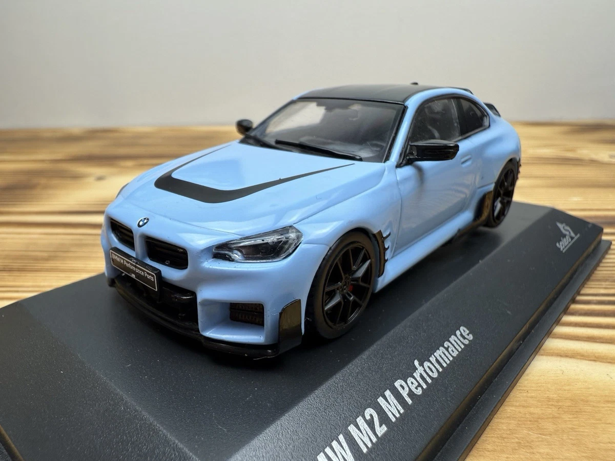 Miniature Voiture BMW M1 Bleue - Minichamps 1/43 - État Neuf