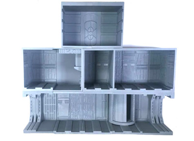 1:18 Scale Modular Sci-Fi Ship Corridor Diorama 13 Styles For 4'' Action Figures