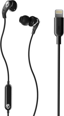 Skullcandy Set Lightning In-Ear Wired Earbuds Microphone True Black S2SGY-N740