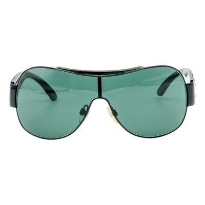 Vintage Chanel 4136 CC Logo Y2K Mask Shield Sunglasses