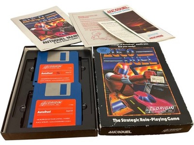 Origin Systems AutoDuel Atari ST Strategisches Rollenspiel Box Set