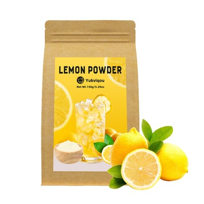 Natural Lemon Powder 150g for Drinks Baking Smoothies