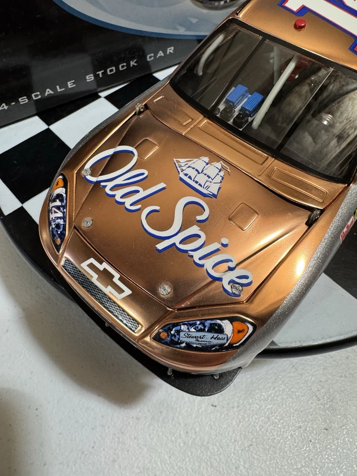 RARO* Tony Stewart #14 Old Spice Copper 2009 CUNA 1/24 Nascar Diecast ¡1 de 120! Foto 3 de 4