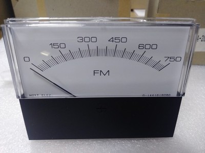   - 3135 Panel Meter    Input: 4 - 20 mA DC    Scale: 0 - 750 FM - 3.5'' #qm