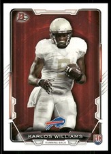 2015 Bowman Karlos Williams Rookie #34 Buffalo Bills