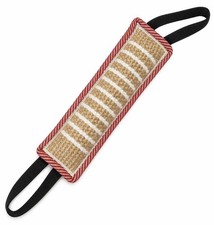 Dog Tug Toy   Dog Bite Jute Pillow Pull Toy for Small and Medium Dogs