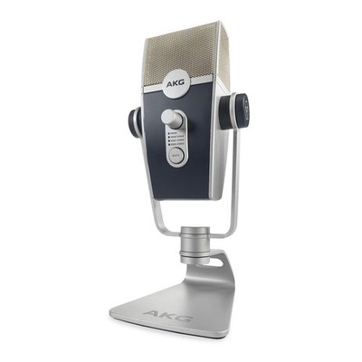 AKG Pro Audio Lyra Ultra-HD USB C Microphone for Recording, Streaming, Gaming