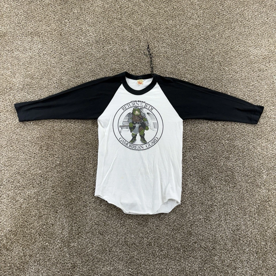 Vintage 1983 Star Wars Shirt Size L (14-16) Return Of The Jedi Gamorrean Guard - Image 2 of 4