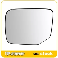 Door Mirror Glass W/Plate Driver Side Flat Heated  For Honda Pilot 3.5L 09-15
