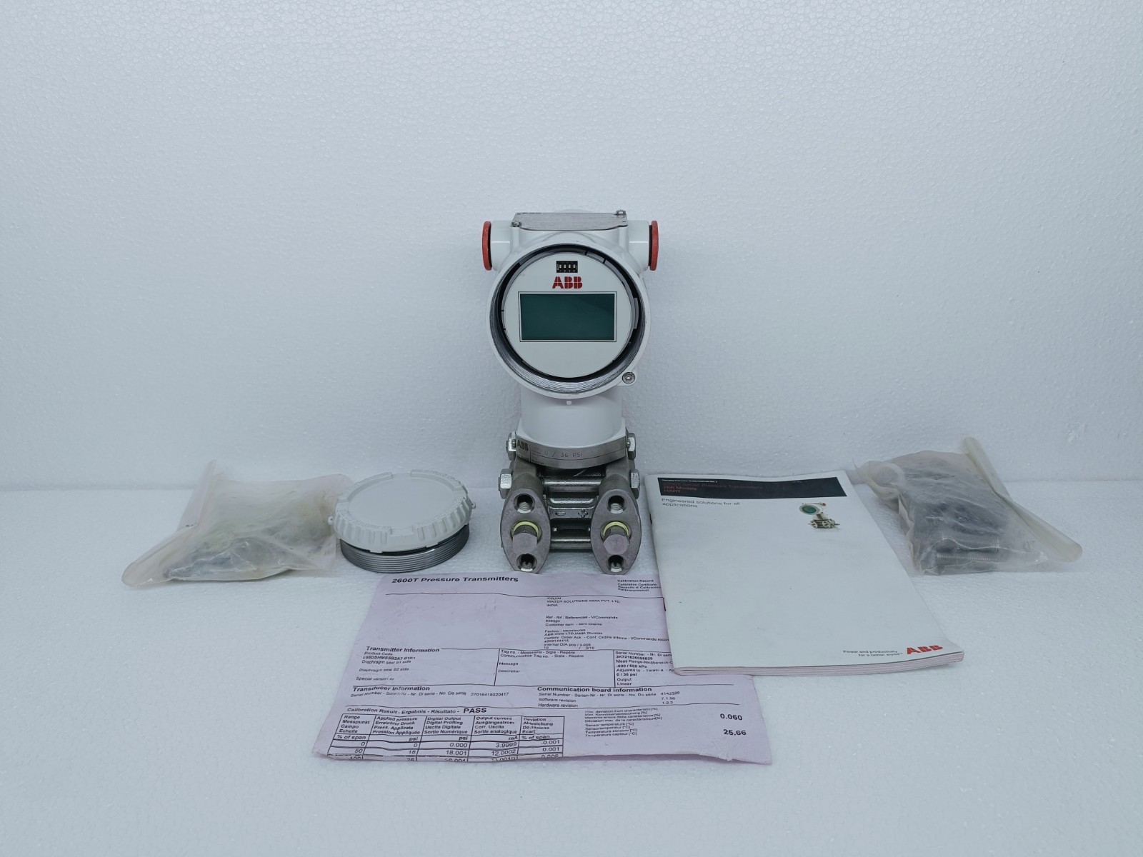 ABB 2600T TRANSMITTER 266DSHMSSB2A7- B1R1 NEW ABB